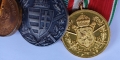 Six Medals Bar Police WWI/WWII.