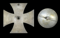 Iron Cross First Class 1939 screw back marked L/52 maker C. F. Zimmermann, Pforzheim Main.