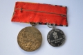 Prussia, State. A Medal Bar With Two Medals.