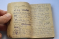 Set - Cover for Wehrmacht documents, wallet with coins, calendar with notes.