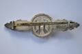 LUFTWAFFE BOMBER CLASP IN SILVER BY RICHARD SIMM & SOHNE "RSS"