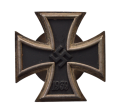 Iron Cross First Class 1939 screw back marked L/52 maker C. F. Zimmermann, Pforzheim Main.
