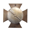 Iron Cross First Class 1939 screw back marked L/52 maker C. F. Zimmermann, Pforzheim Main.