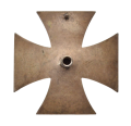 Iron Cross First Class 1939 screw back marked L/52 maker C. F. Zimmermann, Pforzheim Main.