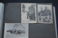Album photos WW2 containing 80 pictures.