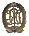 A BRONZE GRADE DRL SPORT BADGE - THIRD MODEL BY WERNESTEIN JENA