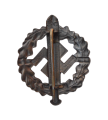 SA. A Sturmabteilung (SA) Sports Badge In Bronze By Petz & Lorenz