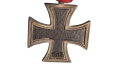 Spanish Iron Cross Second Class 1939 with clasp and ball.