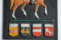 Sign Artillerie Regiment 16 hand-painted.