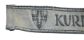 Germany, Heer. A Set Kurland Cuff Title, Iron Cross Second Class, Wound Badge With Recipient Soldbuch and Wehrpass