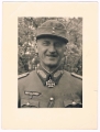 Orginal signed photo, General Wehrmacht Erich Schneider