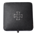 IRON CROSS FIRST CLASS 1939 UNMARKED, NONMAGNETIC IN CASE MAKER BY C.E. JUNCKER, BERLIN.