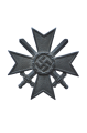 A War Merit Cross First Class with Swords marked 62 maker Kerbach & Österhelt, Dresden.