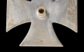 IRON CROSS FIRST CLASS SCREW BACK 1939 MARKED L/12, IN CASE LDO MAKER BY C.E. JUNCKER, BERLIN.