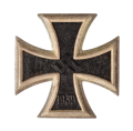 IRON CROSS FIRST CLASS 1939 MARKED 20 IN CARTON AND CASE BY C. F. ZIMMERMANN.