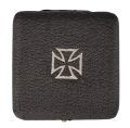 IRON CROSS FIRST CLASS 1939 MARKED 20 IN CARTON AND CASE BY C. F. ZIMMERMANN.