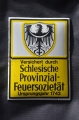 Enemal Sign, Plaque - Silesian Provincial Feuersozietät.