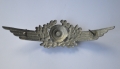 A Luftwaffe Nco’s Visor Cap Wreath And Cockade Insignia