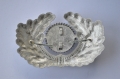 A Wehrmacht Heer (Army) Nco’s Visor Cap Wreath And Cockade