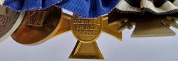 Six Medals Bar Police WWI/WWII.