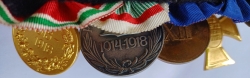 Six Medals Bar Police WWI/WWII.