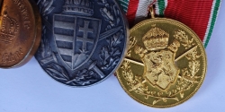 Six Medals Bar Police WWI/WWII.