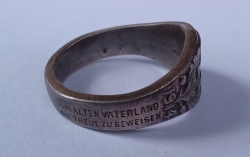 German WW1 Patriotic Ring
