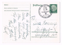 III. Reich - colored propaganda postcard - 