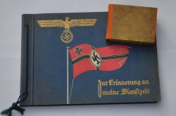 TWO A SECOND WORLD WAR GERMAN PHOTO ALBUMS.