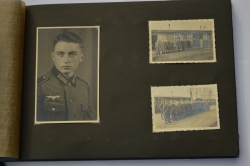TWO A SECOND WORLD WAR GERMAN PHOTO ALBUMS.