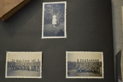 TWO A SECOND WORLD WAR GERMAN PHOTO ALBUMS.