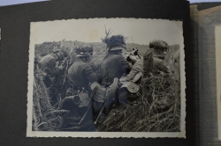 TWO A SECOND WORLD WAR GERMAN PHOTO ALBUMS.