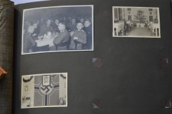 TWO A SECOND WORLD WAR GERMAN PHOTO ALBUMS.