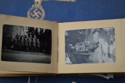 TWO A SECOND WORLD WAR GERMAN PHOTO ALBUMS.