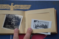 TWO A SECOND WORLD WAR GERMAN PHOTO ALBUMS.