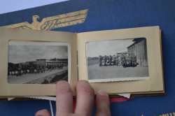 TWO A SECOND WORLD WAR GERMAN PHOTO ALBUMS.