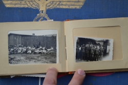 TWO A SECOND WORLD WAR GERMAN PHOTO ALBUMS.