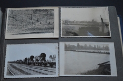 Album photos WW2 containing 80 pictures.