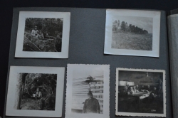 Album photos WW2 containing 80 pictures.