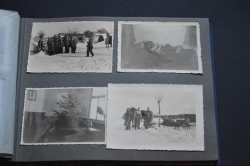 Album photos WW2 containing 80 pictures.