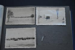 Album photos WW2 containing 80 pictures.
