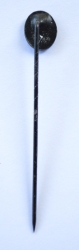 Wound Badge Black stickpin marked L/14 maker Friedrich Orth, Wien.