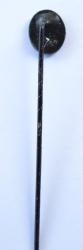 Wound Badge Black stickpin marked L/14 maker Friedrich Orth, Wien.