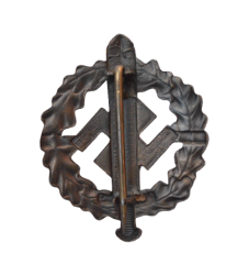 SA. A Sturmabteilung (SA) Sports Badge In Bronze By Petz & Lorenz