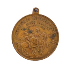 Medal of Franz Jozef I, imperial maneuvers in Jasło 1900