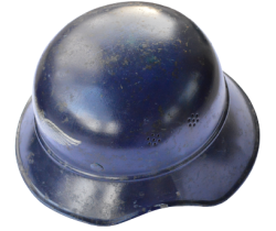 Luftschutz. An Air Raid Protection “Gladiator” Helmet