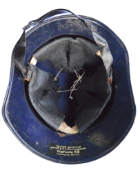 Luftschutz. An Air Raid Protection “Gladiator” Helmet