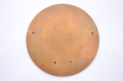 Free City of Danzig - Round Bronze Plaque Senate of the Free City of Danzig, Ostland Loyal Journey 29.8.1933.