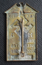 1933 HJ DÜSSELDORF SCHLAGETER BADGE.