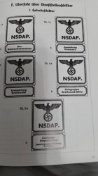 A Sign the enamel NSDAP Ortsgruppe Lubom.